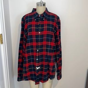Ralph Lauren Red and Blue Plaid Button Down